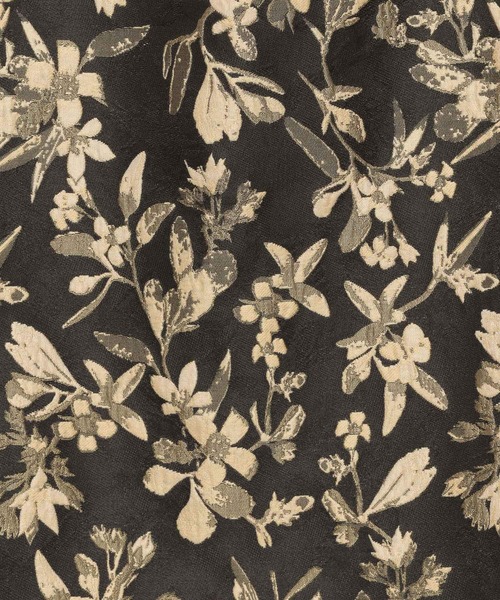 mysty woman（ミスティウーマン）の「フラワージャカードナロースカート 638771（スカート・レディース・オフホワイト/グレー/ブラック・FREE）」の10枚目の写真