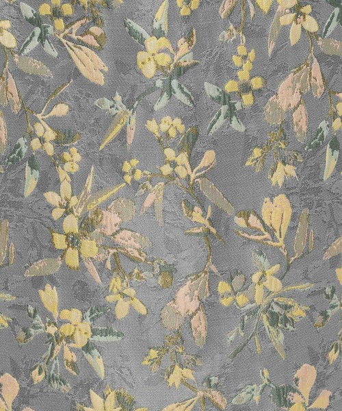 mysty woman（ミスティウーマン）の「フラワージャカードナロースカート 638771（スカート・レディース・オフホワイト/グレー/ブラック・FREE）」の4枚目の写真