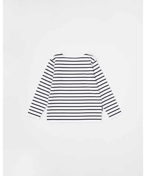 Traditional Weatherwear(トラディショナルウェザーウェア)の「LYMM(Tシャツ/カットソー・レディース・ホワイト×ネイビー/ホワイト×グリーン/ホワイト×ブルー/ホワイト×ブラック・S)」の3枚目の写真