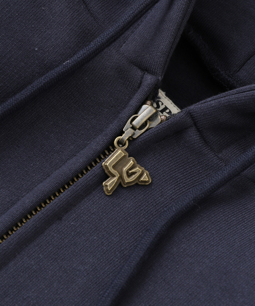 PULP/417EDIFICE(パルプフォーワンセブンエディフィス)の「SPECIAL GUEST / スペシャルゲスト SG LOGO ZIP UP HOODIE(パーカー・メンズ・ブラウン/グレー/ネイビー・LARGE/MEDIUM)」の6枚目の写真