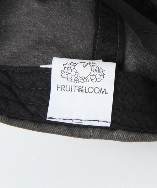 FRUIT OF THE LOOM（フルーツオブザルーム）の「【FRUIT OF THE LOOM】ピグメントロゴCAP（キャップ・メンズ・ベージュ/ブルー・FREE）」の3枚目の写真