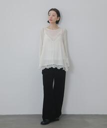 KBF | 『2サイズ展開』フロントパネルデザインデニム(デニムパンツ)