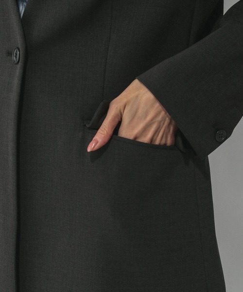 ウツクシルエットWクロスジャケット/603985（テーラードジャケット