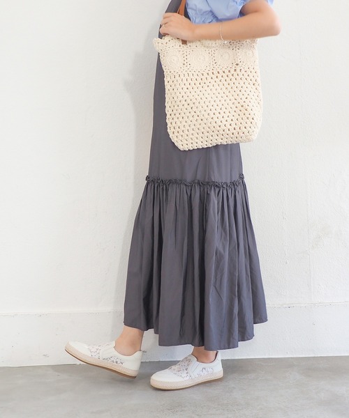 あしながおじさん（アシナガオジサン）の「ジュートメッシュスリッポン　5110001（スニーカー・レディース・ブラック/ライトブルー/ホワイト×ホワイト・22.5cm/23cm/23.5cm/24cm/24.5cm）」の22枚目の写真