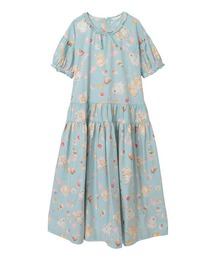 14時タイムセール⭐ピンクハウス ミモザ刺繍襟 半袖ワンピース 新作