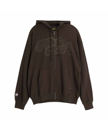 AFTERMATH（アフターマス）の「WAFFLE ZIP HOODIE OLIVE（パーカー）」