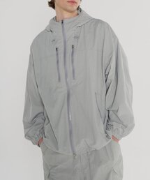 INTERSECTION（インターセッション）の「ライトナイロンウインドブレーカー[グレー]（ナイロンジャケット）」