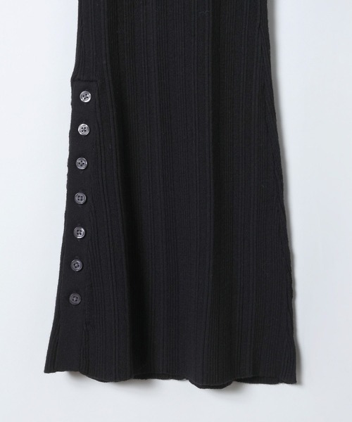 JEANASIS（ジーナシス）の「12Gランダムリブポロ2P/635587（セットアップ・レディース・グレー/ライトイエロー/ブラック・FREE）」の14枚目の写真