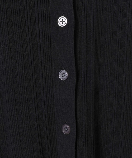 JEANASIS（ジーナシス）の「12Gランダムリブポロ2P/635587（セットアップ・レディース・グレー/ライトイエロー/ブラック・FREE）」の16枚目の写真