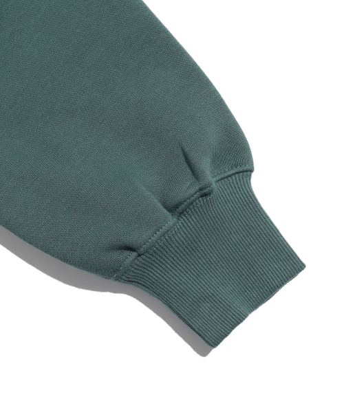 NICE GHOST CLUB(ナイスゴーストクラブ)の「SPRAY SKULL 3STAR HOODIE ZIP UP_GREEN(NG2EFUM485A)(パーカー・レディース・グリーン・L/S/M)」の6枚目の写真