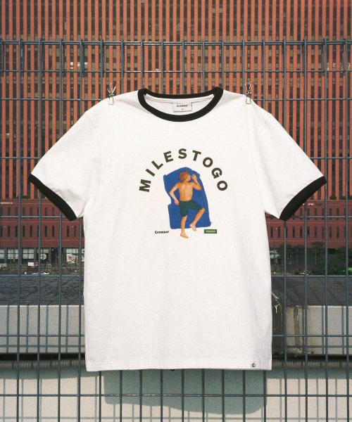 COVERNAT（カバーナット）の「[YOSIGO] サンベイディングリンガーTシャツ ホワイト（Tシャツ/カットソー・レディース・その他・L/XL/XXL/XS/S/M）」の3枚目の写真