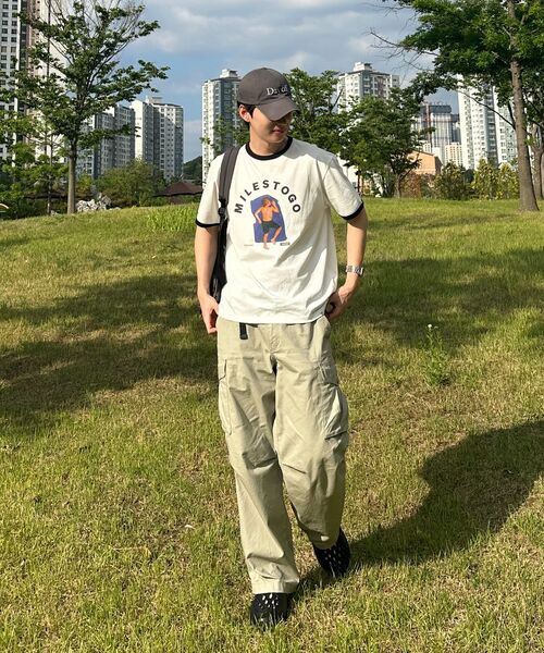 COVERNAT（カバーナット）の「[YOSIGO] サンベイディングリンガーTシャツ ホワイト（Tシャツ/カットソー・レディース・その他・L/XL/XXL/XS/S/M）」の11枚目の写真