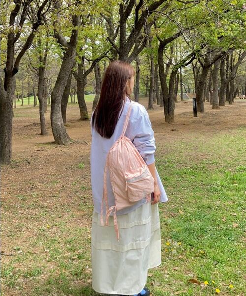 MUCU AND EBONY(ムクアンドエボニー)の「Ridge String Backpack _ Pink(バックパック/リュック・レディース・その他・FREE)」の5枚目の写真