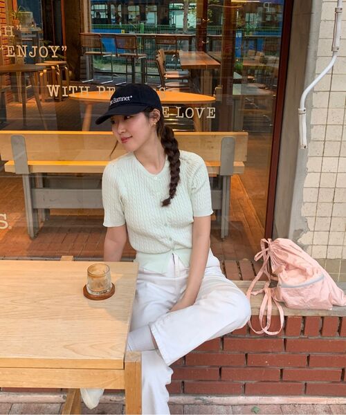MUCU AND EBONY(ムクアンドエボニー)の「Ridge String Backpack _ Pink(バックパック/リュック・レディース・その他・FREE)」の2枚目の写真