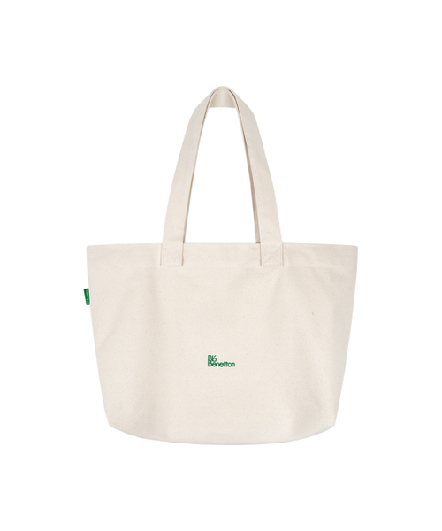 Bb' BENETTON(ビーフラットベネトン)の「カラータイポエコバッグ (アイボリー)(エコバッグ/サブバッグ・レディース・その他・ONE SIZE)」の3枚目の写真