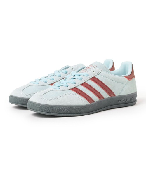 adidas(アディダス)の「【WEB限定】adidas / GAZELLE INDOOR(スニーカー・レディース・ベージュ/ブラウン/ブルー・24.5/24/23.5/23/25)」の3枚目の写真
