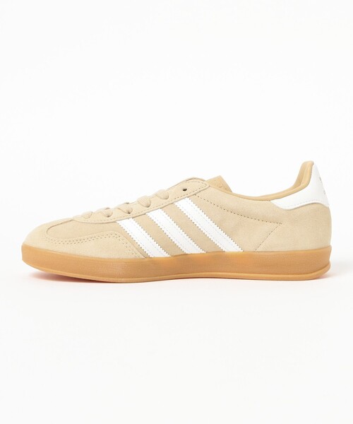 adidas(アディダス)の「【WEB限定】adidas / GAZELLE INDOOR(スニーカー・レディース・ベージュ/ブラウン/ブルー・24.5/24/23.5/23/25)」の15枚目の写真
