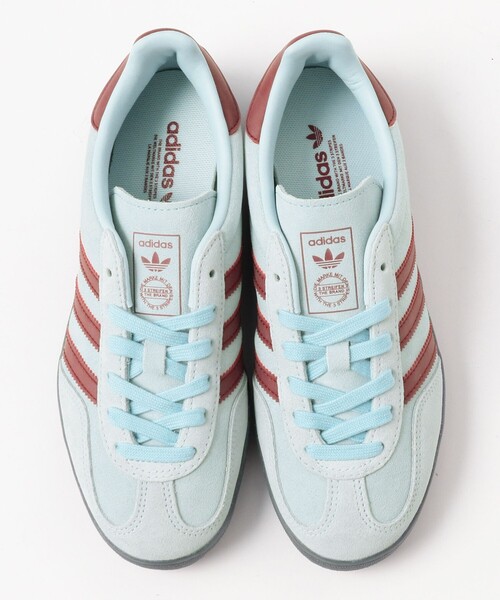 adidas(アディダス)の「【WEB限定】adidas / GAZELLE INDOOR(スニーカー・レディース・ベージュ/ブラウン/ブルー・24.5/24/23.5/23/25)」の13枚目の写真