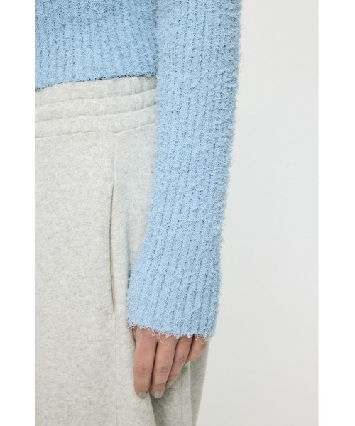 MOUSSY(マウジー)の「FANCY YARN BI COLOR カーディガン(カーディガン/ボレロ・レディース・オフホワイト/ブラック/ライトブルー・FREE)」の19枚目の写真