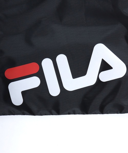 FILA(フィラ)の「FILA(フィラ)ブランドロゴプリント ナップサック/リュック(バックパック/リュック・メンズ・ブラック×ゴールド/ブラック×パープル/ブラック×ブルー/ブラック×レッド/ブラック・FREE)」の16枚目の写真