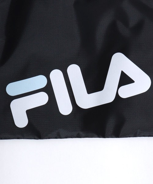 FILA(フィラ)の「FILA(フィラ)ブランドロゴプリント ナップサック/リュック(バックパック/リュック・メンズ・ブラック×ゴールド/ブラック×パープル/ブラック×ブルー/ブラック×レッド/ブラック・FREE)」の18枚目の写真