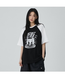 ドリーミングレグランオーバーサイズ半袖Tシャツ7色