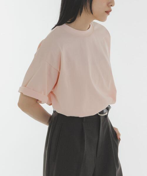 KBF(ケイビーエフ)の「『別注』Lee Izumida×KBF プリントTEE(Tシャツ/カットソー・レディース・アイボリー/ピンク/ネイビー・ONE)」の14枚目の写真