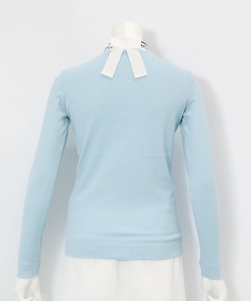 archivio(アルチビオ)の「<LADIES>バックリボンリブプルオーバー(その他トップス・レディース・ネイビー/ホワイト/ライトブルー・M/S/L)」の6枚目の写真