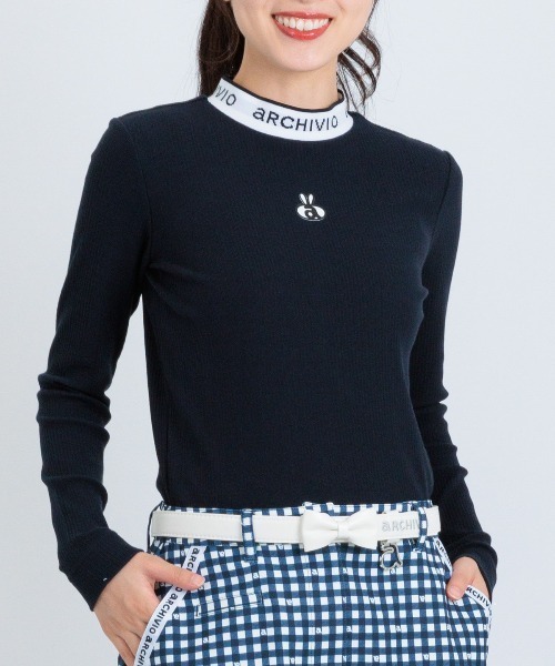 archivio(アルチビオ)の「<LADIES>バックリボンリブプルオーバー(その他トップス・レディース・ネイビー/ホワイト/ライトブルー・M/S/L)」の11枚目の写真