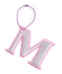 Lycee mine（リセマイン）の「【通園通学】【安心】アルファベット反射チャーム（チャーム）」