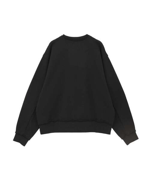 CONVERSE TOKYO(コンバーストウキョウ)の「DAMAGED EMBROIDED LOGO SWEAT(スウェット・レディース・グリーン/グレー/ブラック・MEDIUM/SMALL)」の13枚目の写真