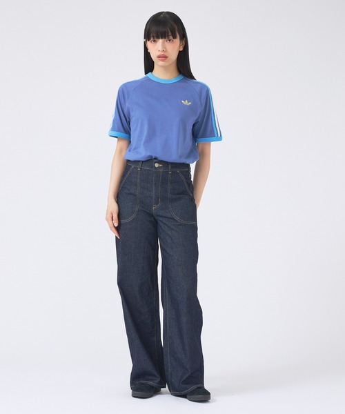 adidas(アディダス)の「【adidas originals/アディダスオリジナルス】3-STRIPES TEE / 3ストライプ 半袖Tシャツ/DB785/LIMITED(Tシャツ/カットソー・メンズ・イエロー/ブルー/ダークネイビー・XL/L/M)」の12枚目の写真