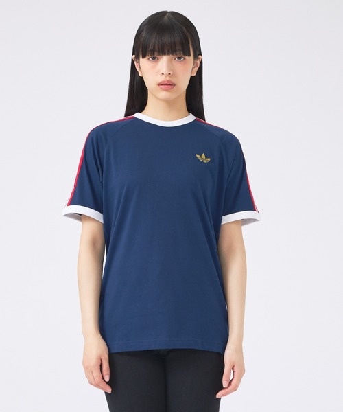 adidas(アディダス)の「【adidas originals/アディダスオリジナルス】3-STRIPES TEE / 3ストライプ 半袖Tシャツ/DB785/LIMITED(Tシャツ/カットソー・メンズ・イエロー/ブルー/ダークネイビー・XL/L/M)」の19枚目の写真