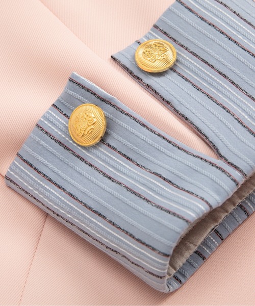 LA POMME petit(ラポミ・プチ)の「Patchwork Long Skirt Set Up(セットアップ・レディース・ネイビー/グレー/ピンク・LARGE/MEDIUM/SMALL)」の15枚目の写真