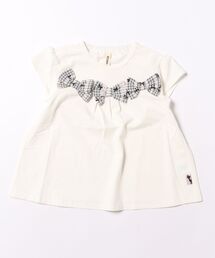 nino | チェックリボンTシャツ(Tシャツ/カットソー)