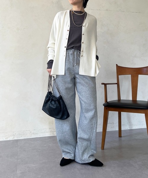 un dix cors（アンディコール）の「ジュエリーカーデ（カーディガン/ボレロ・レディース・ライトグレー/オフホワイト/ブラック/グリーン系その他2・FREE）」の22枚目の写真