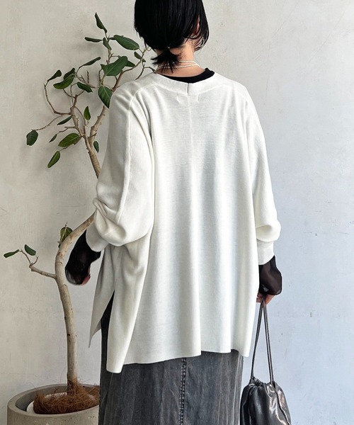 un dix cors（アンディコール）の「ジュエリーカーデ（カーディガン/ボレロ・レディース・ライトグレー/オフホワイト/ブラック/グリーン系その他2・FREE）」の15枚目の写真