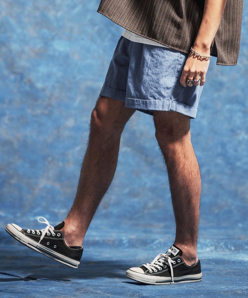 Jih Nunc(ジーヌンク)の「mp14617-7ozデニム裾ロールアップショートパンツ(JIH-R1171)(その他パンツ・メンズ・インディゴブルー/ブルーグリーン/ブルー・S/M/L)」の16枚目の写真
