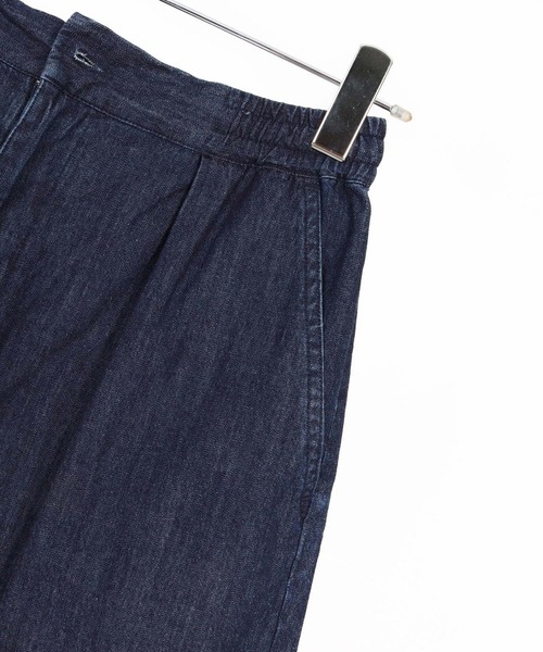 Jih Nunc(ジーヌンク)の「mp14617-7ozデニム裾ロールアップショートパンツ(JIH-R1171)(その他パンツ・メンズ・インディゴブルー/ブルーグリーン/ブルー・S/M/L)」の4枚目の写真