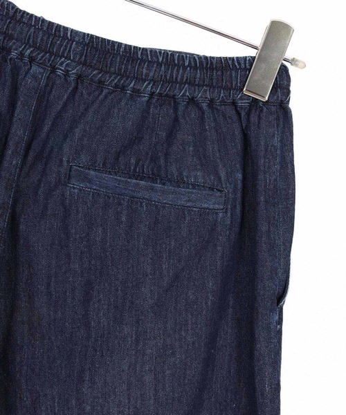 Jih Nunc(ジーヌンク)の「mp14617-7ozデニム裾ロールアップショートパンツ(JIH-R1171)(その他パンツ・メンズ・インディゴブルー/ブルーグリーン/ブルー・S/M/L)」の6枚目の写真
