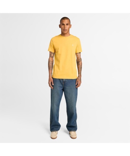 Timberland(ティンバーランド)の「半袖 Tシャツ メンズ(Tシャツ/カットソー・メンズ・イエロー系その他・LARGE/XX-LARGE/X-LARGE/MEDIUM)」の2枚目の写真
