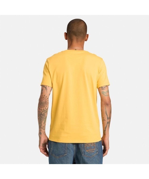 Timberland(ティンバーランド)の「半袖 Tシャツ メンズ(Tシャツ/カットソー・メンズ・イエロー系その他・LARGE/XX-LARGE/X-LARGE/MEDIUM)」の4枚目の写真