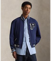 POLO RALPH LAUREN | エンブロイダリー キャンバス トラック ジャケット(スタジャン)