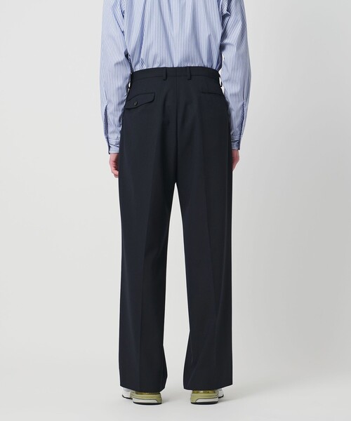 District(ディストリクト)の「<District>4プライ 2プリーツ ワイド パンツ(スラックス・メンズ・ネイビー/ブラック・S/M/L)」の19枚目の写真