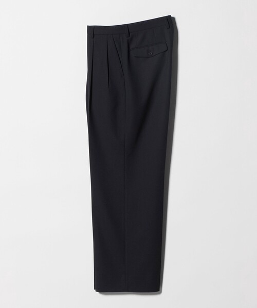 District(ディストリクト)の「<District>4プライ 2プリーツ ワイド パンツ(スラックス・メンズ・ネイビー/ブラック・S/M/L)」の18枚目の写真