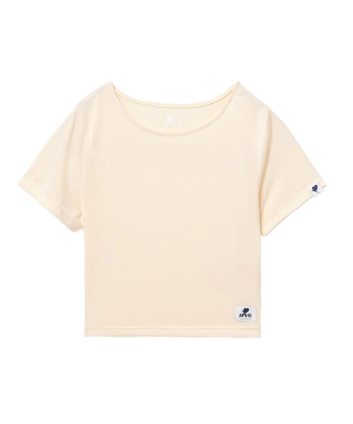 A BATHING APE（アベイシングエイプ）の「BALLET TEE（Tシャツ/カットソー・レディース・グレー/ベージュ・SMALL/X-SMALL）」の2枚目の写真