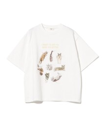 【9/17値下げ】ネコ フォトコラージュ Tシャツ