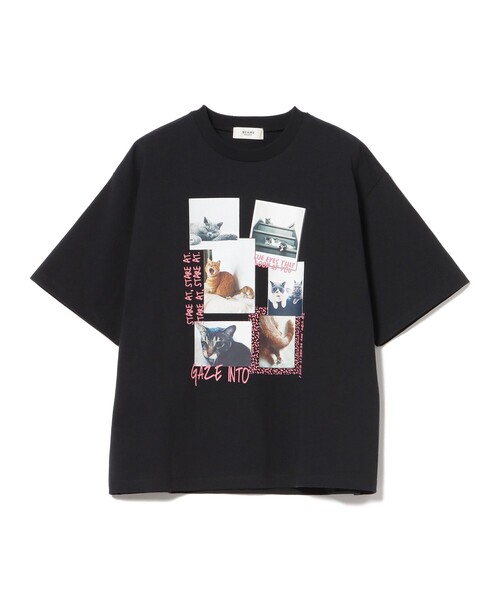 BEAMS HEART(ビームスハート)の「ネコ フォトコラージュ Tシャツ(Tシャツ/カットソー・レディース・ブラック系その他4/ホワイト系その他5/ブラック/オフホワイト・FREE)」の9枚目の写真