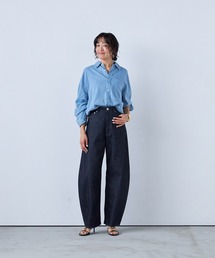 YANUK（ヤヌーク）の「カーブテーパード "LAURA"（デニムパンツ）」