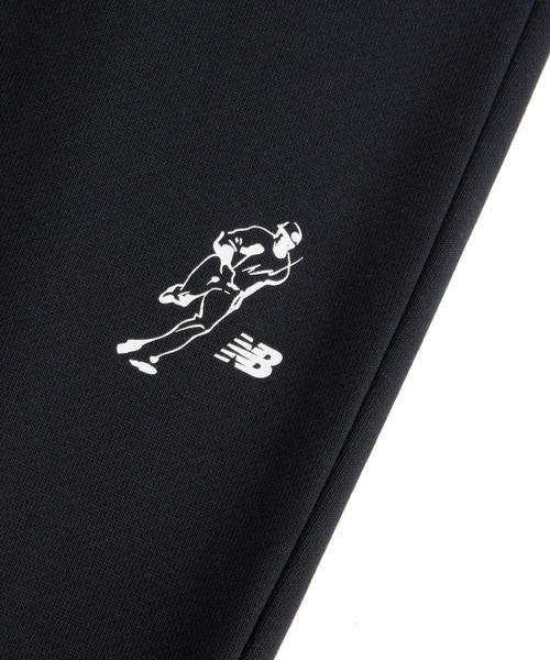 NEW BALANCE（ニューバランス）の「大谷翔平キッズオールウェイズオンロゴフレンチテリーパンツ（スウェットパンツ・キッズ・ネイビー/アイボリー/ブラック・120/130/150/160）」の7枚目の写真